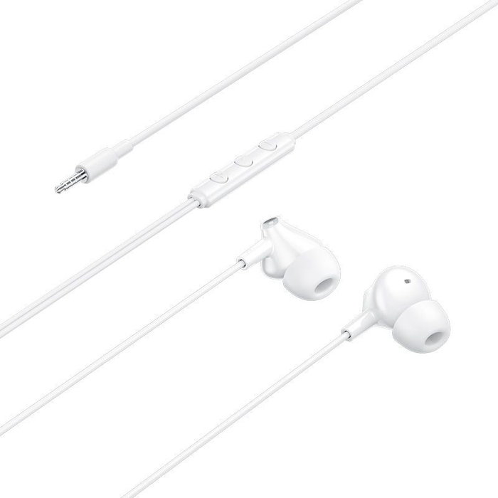 Vention Echo Lite Auriculares Intrauditivos Blancos con Micrófono